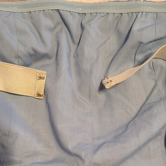 J. CREW Blue Strapless Dress Sz 0 - Picture 6 of 9